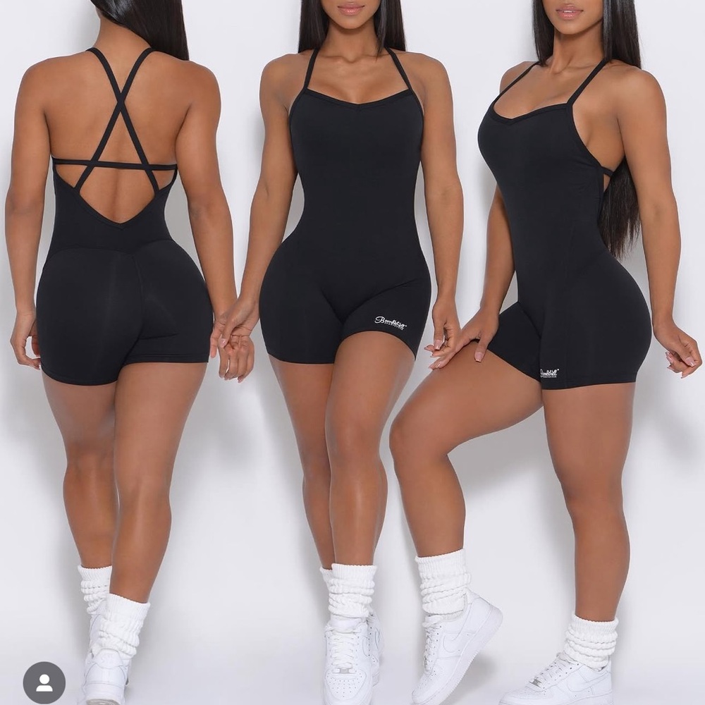 Bombshell Sportswear Black Jumpsuit